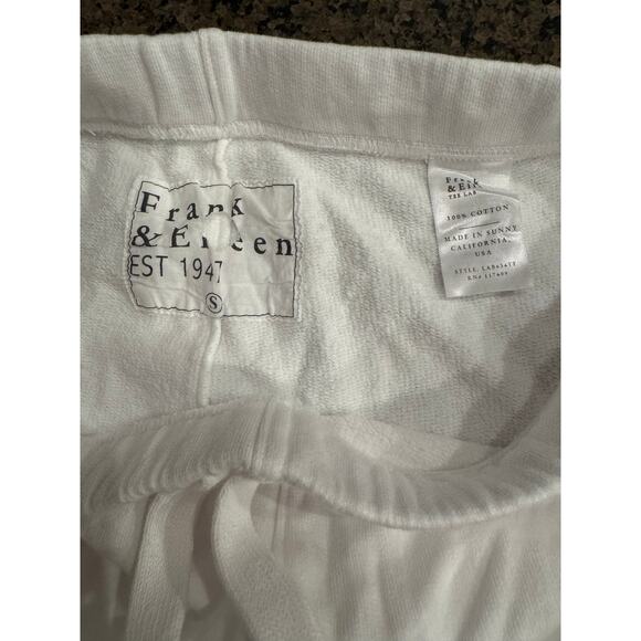 Frank & Eileen Catherine Sweatpants - White - Size small - Picture 8 of 9